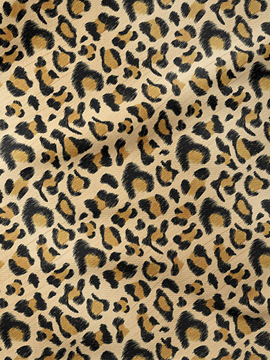 Leopard srsť - vzor